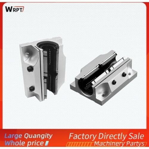 1pcs 2pcs TBR16LUU/TBR20LUU/TBR25LUU/TBR30LUU 16 linear ball bearing support block CNC router for 3D printer parts linear guide