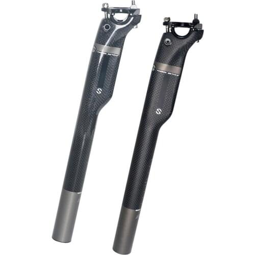 3K Carbon Fiber Folding Seatpost Diameter 30.8 Carbon Bike Seat Post