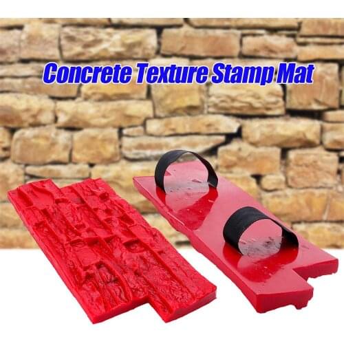 40x20cm Polyurethane Molds For Concrete Garden House Decor Texture Wall Floors Molds Cement Plaster Stamps Model Molds