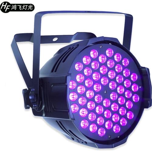 Aluminum 54x3w UV Par Light Stage Disco 54 PCS LED UV Light DMX Bar Disco Lighting