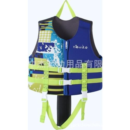 Kids Life Jacket Children Watersport Swimming Boating Beach Life Vest Zwemvest Kinderen Puddle Jumper Neoprene Boys Girls S-2XL