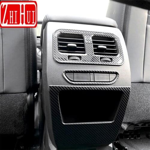 For Haval F7 F7X 2019 2020 2021 Car Styling Armrest Rear Seat Air Outlet Vent Hole Grille Cover Panel Interior Accessories