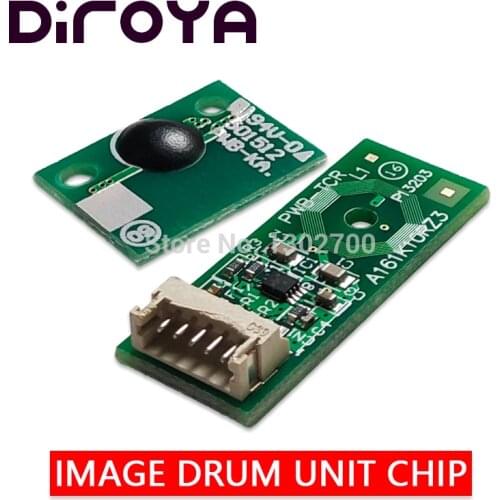 DR214K IU214C IU214M IU214Y imaging unit chip for Konica Minolta Bizhub 227 287 367 C227 C287 C367 Printer drum cartridge reset