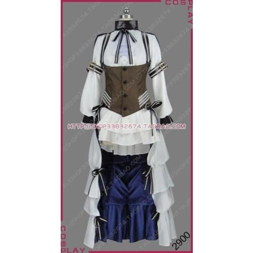 Code:Realize ~Guardian of Rebirth~ Sousei no Himegimi Princess Cardia Beckford Dress Outfit Cosplay Costume S002