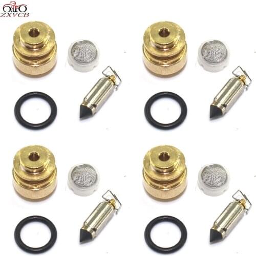 For yamah YZF600 YZFR6 1995-2007 YZF 600 R6 Motorcycle carburetor repair kit float needle seat Needle valve part