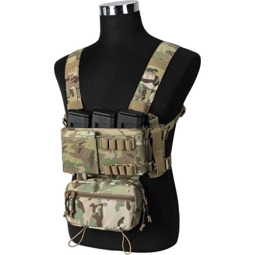 Small steel scorpion tactical bellyband SS MK3 chest hanging army fan lightweight suit summer chest bag vest