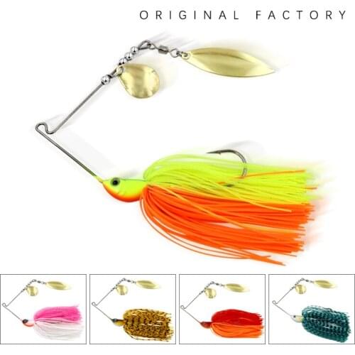 1pcs 5g/10g Metal jigging Buzz Bait Skirt Fishing Lures sequins surface noise whiskers bait bass Pesca SpinnerBaits for Pike