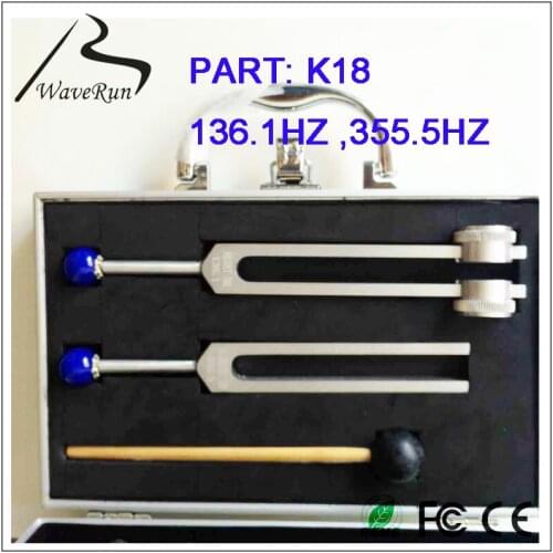 Tuning fork kit K1806 OM YOGA TUNING FORK SETS 136.1hz and 355.5hz
