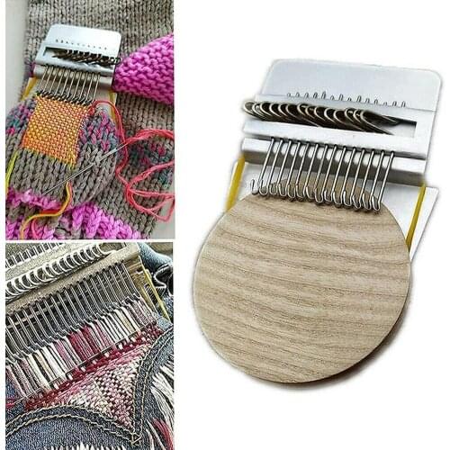 Small Loom-Speedweve Type Weave Tool Small knitting Machine Tools Convenient Darning Machine can be Mended Clothes and Jeans