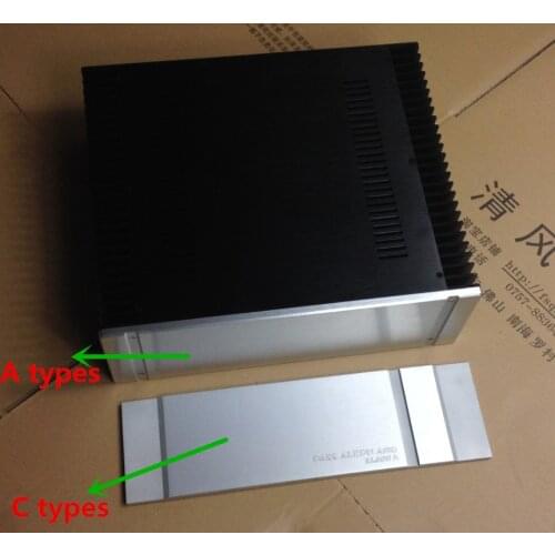 New 4315 PASS Aluminum Amplifier Chassis / Class A AMP Amplifier Chassis / Case / DIY Box (430 * 150 * 361mm)