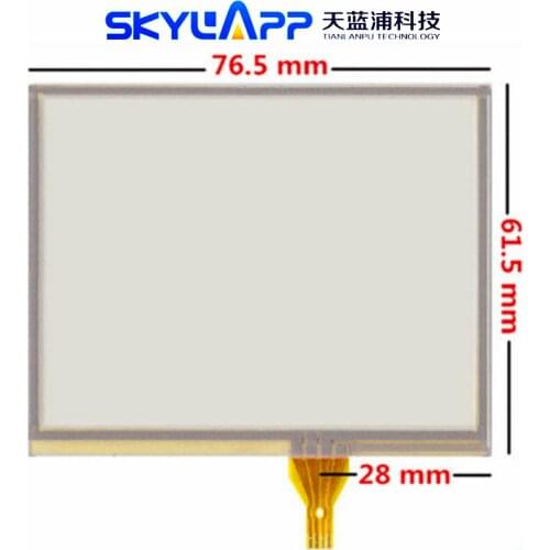 Skylarpu 3.5 inch Resistive Touch Screen for TIANMA TM035KBH11 TM035KBZ17 Digitizer touch panel glass Free shipping