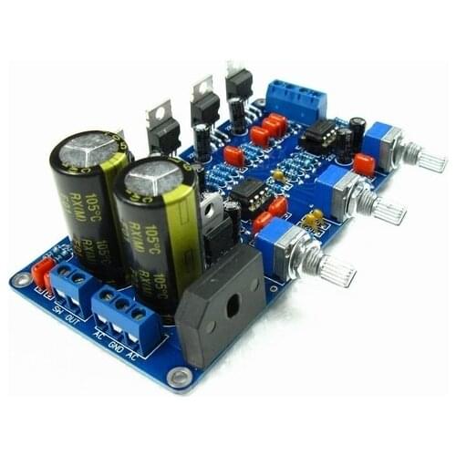 Original TDA2030A + Texas 5532 Dual AC 12V 18W * 2 + 36W 2.1 Channel Subwoofer Amplifier Board