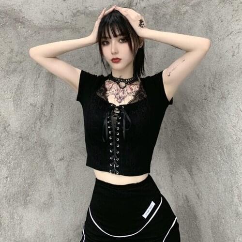 Swokii Women's Cropped T-shirts