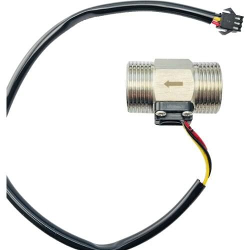 USS-HS43TI SS Stainless Steel Hall Effect Water Flow Sensor 2-45L/M G3/4" Stainless Steel Turbine Flowmeter for water purifier