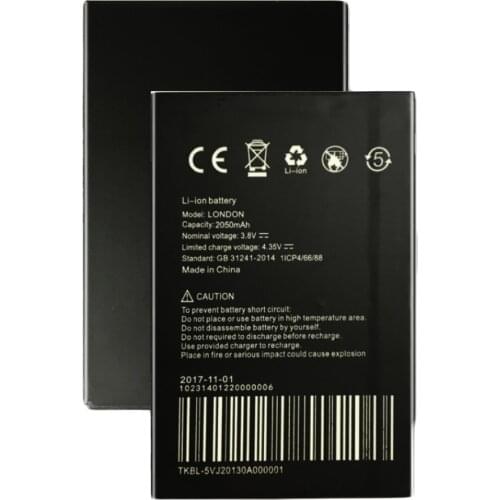 2pcs/lot 2050mAh Replacement UMI LONDON