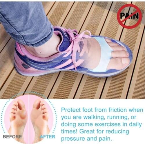 3/5pairs Forefoot Pad Foot Pad Honeycomb Relief The Pain Ladies High Heels Blue Transparent Breathable Insole Toe Care