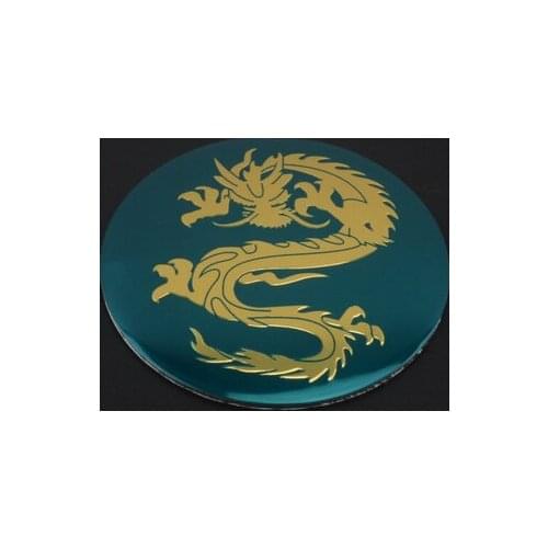 4pcs 56mm Dragon Auto Wheel Center Hub Caps Cover Badges Emblems Decal Sticker Car Accessories