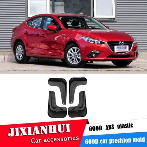 For MAZDA M3 2014-2018 Mudflaps Splash Guards Front Mud Flap Mudguards Fender Modified special
