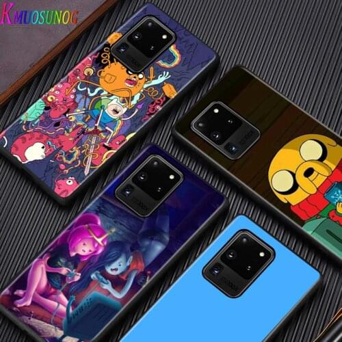 Hot Adventure time for Samsung Note 20 S20 FE Lite Ultra Plus A91 A81 A71 A51 A41 A31 A21 A11 A12 A42 A01 Phone Case