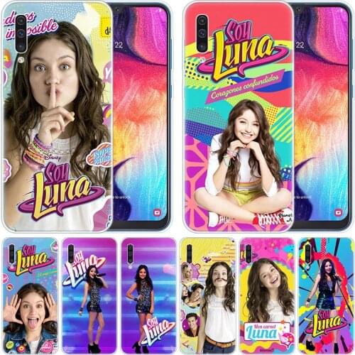 Luxury Silicone Case Soy Luna for Samsung Galaxy A50 A70 A80 A40 A30 A20 A10 A20E A2 CORE A9 A8 A7 A6 Plus 2018 Fashion Cover