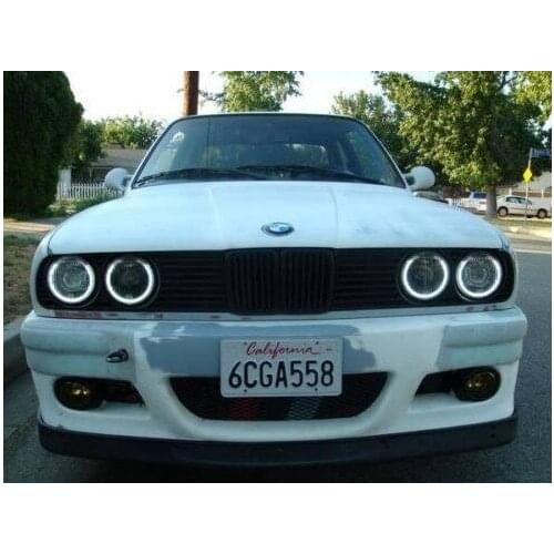 CCFL Angel Eyes Kit Warm White Halo Ring 131mm*4 For BMW E36 E38 E39 E46 (With Original Projector)