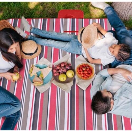 Machine Washable Picnic Mat Thickened Moisture-proof Camping Mat Picnic Cloth Beach Outdoor Travel Mats
