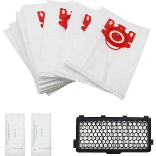 HEPA Filter Dust Bags for Miele 3D FJM AirClean S6000-S6999 S6 S4000-S4999 S4 S700-S799 Complete C1 Compact C1 -C2 Spare Parts