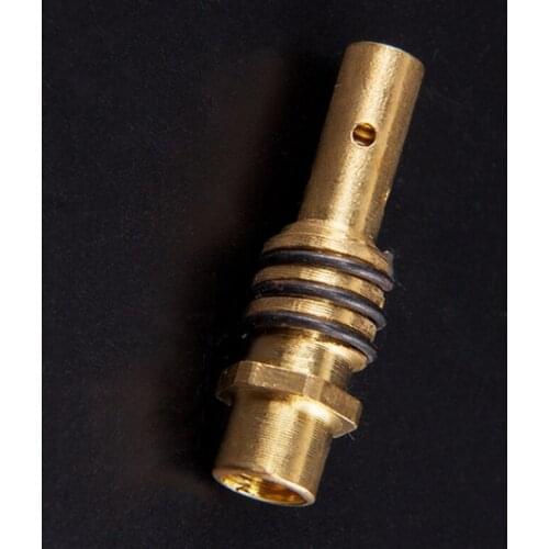 K1KA 13pcs/set 0.6mm/0.8mm/0.9mm/1.0mm Welding Gun Accessory Kit with Gas Nozzle Holder & Contact Tips for 15AK 14AK Welding