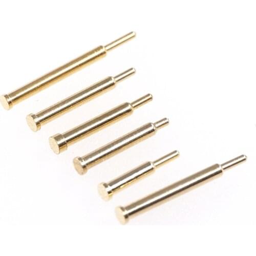 5 pcs Spherical Tip Spring Loaded Probe Test Pogo Pin Height 7 8 9 10 11 11.5 12 13 14 15 16 16.5 18 mm thimble Tipped