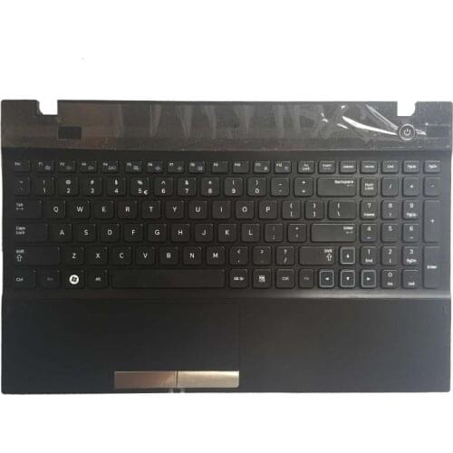 New keyboard for samsung NP300V5A NP305V5A 300V5A 305V5A US Laptop keyboard with Cover Black BA75-03502E