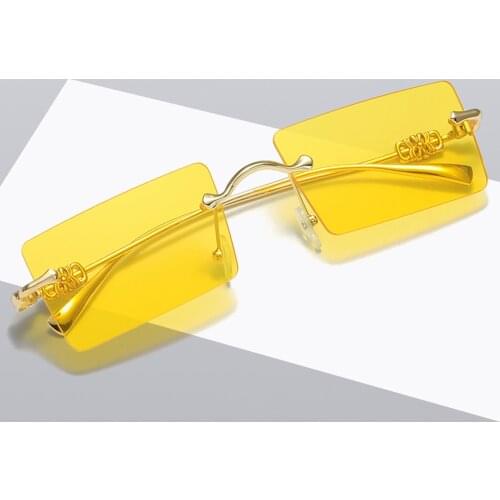 2021 New Fashion Women Men Square Metal Sunglasses Vintage Sun Glasses Female Retro Glasses Outdoor Classic Sunglasses