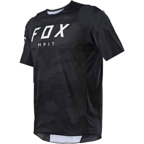 Motorcycle Mountain Bike Team Downhill Jersey MTB Offroad DH Fxr Bicycle Locomotive Shirt Cross Country Mountain Hpit Fox Jersey