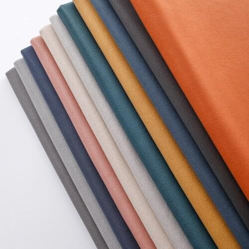 Width 57" Modern Simple Pure Color Technology Fabric By The Yard For Sofa Bay Window Cushion Pillow Material