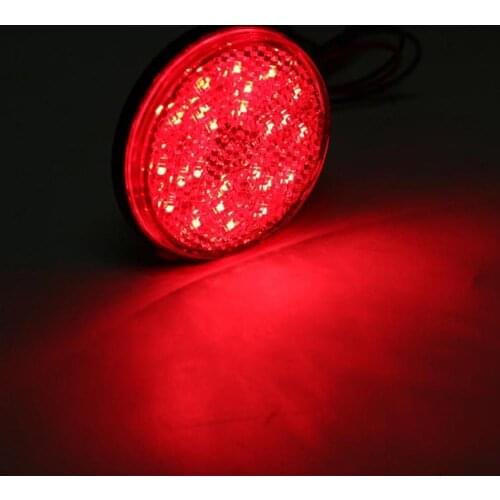 24 LED Motorcycle Brake Light Warning Lamp Motorcycle Signal Light Reflective Light Brake Stop Lamp led moto CSV
