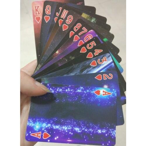 Sky Poker Animation Processing Playing Cards Scrubs PVC Plastic Cards