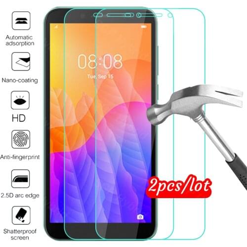 Protective glass for huawei y5p screen protector tempered glas on huwei y5p y 5p y5 p 2020 huaweiy5p film huawey hawei huawe