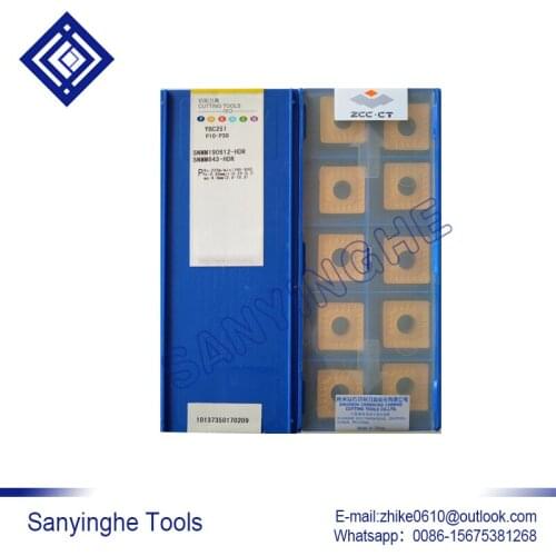 Free shipping high quality 10pcs/lots YBC251 SNMM190612 cnc carbide turning inserts