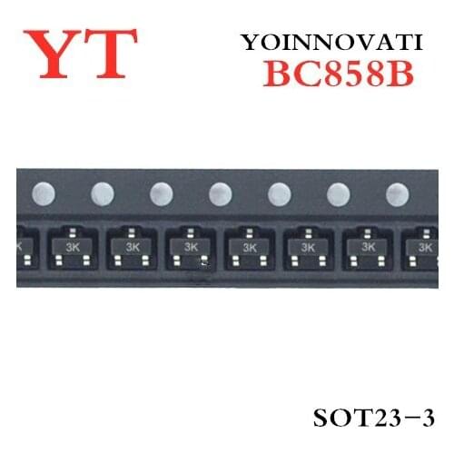 3000pcs/lot BC858B BC858 3K SOT23 IC Best quality