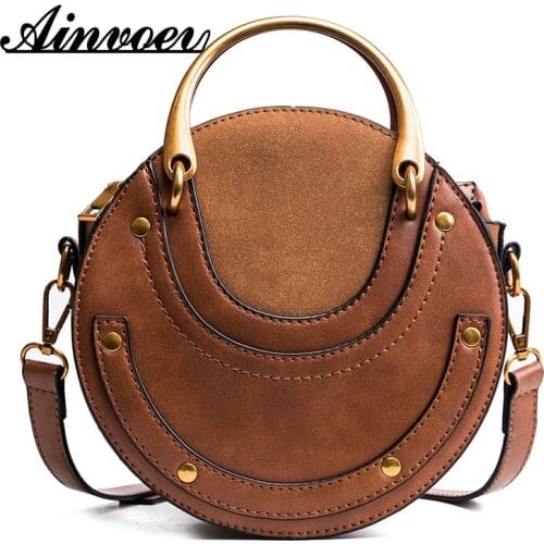 Ainvoev Women's Round Bags