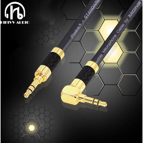 HiFi cable audio 3.5mm AUX cable Audio signal wire plug 3.5mm aux plug convert 3.5mm JACK plug