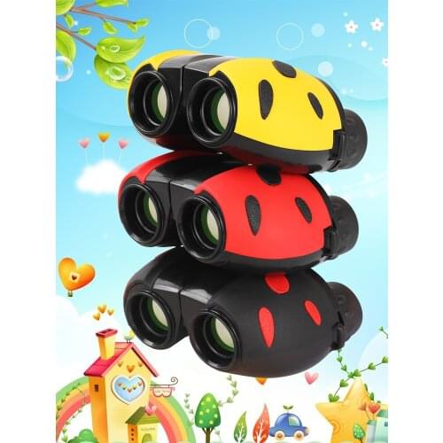 Cartoons Quality 8X22 Binoculars Children Telescope for Kids Material Compact Telescope For Hunting Camping Game Toy Gift
