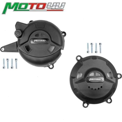 Motorcycle Racing Engine Cover Guard Protector Generator Stator Case Cover Set For Ducati 959 Panigale 2016 2017 2018