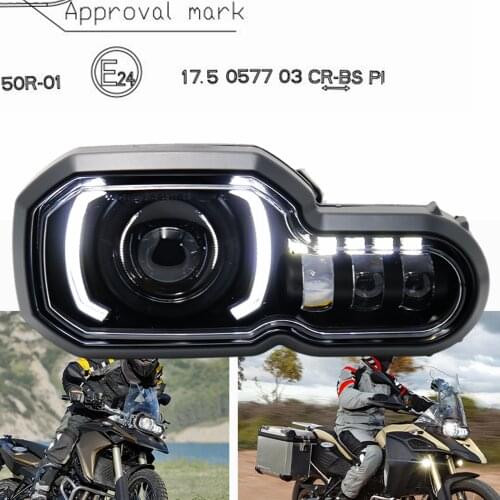 Motorcycle Lights Headlight For BMW F800GS F800R F700GS F650GS Adventure Motorcycles Complete LED Projector Headlight Assembly