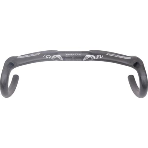 FCFB UD Carbon Handlebar Full Carbon Fiber Road Bike Carbon Handlebar Road Bike Handlebar Bike Accessories Size 400/420/440mm