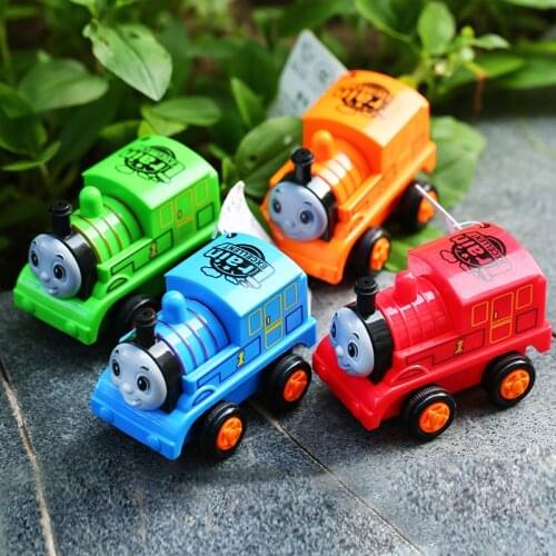 Childrens Toys Inertia Small Locomotive Model Ornaments Boy Toy Car Simulation Mini Train Car Childrens Educational Toys Gift