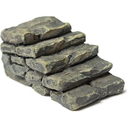 Miniature Resin Bridge Straight Stair Flower Pot Plant Home Decor Bonsai Craft Stairs Garden Fairy Ornament