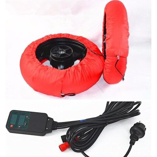Motorcycle Tire Warmer Set 120/200 17 Front and Rear Race tyre warmer with digital can Can adjust