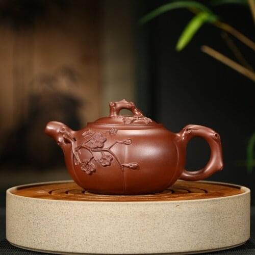 Wholesale gift custom undressed ore mud decals mei xiang pot of flowers goods undertakes cultural revolution