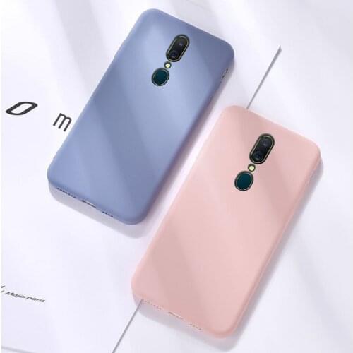 OPPO A9 Original Phone Cases For OPPO A9 Liquid Silicone Case Fundas For OPPO A9X Cover protective Capa for OPPO A9