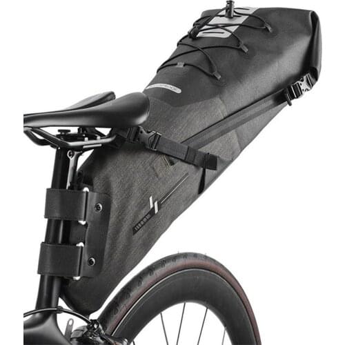 12L Large Capacity IPX7 Waterproof Multifunctional Bicycle Rear Seat Bag Waterproof Cycling Bike Rack Trunk Cargo Bag